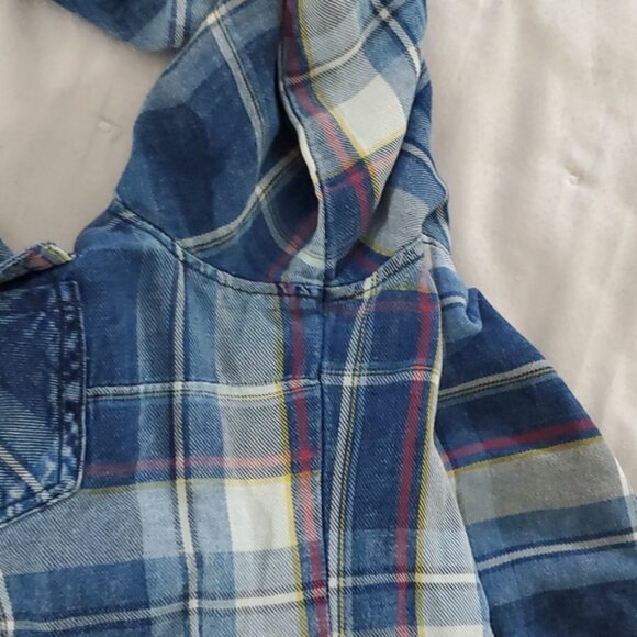 Ci Sono Plaid Collection Soft Cotton Plaid Button Down Shirt - M- Cottagecore - Picture 16 of 16